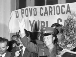 Юрий Гагарин в Бразилии